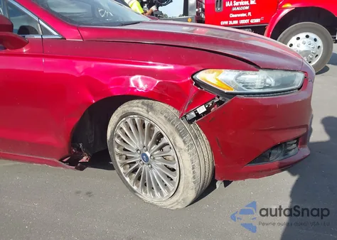 2014 Ford Fusion Titanium z USA, uszkodzony, nr VIN 3FA6P0D97ER125699